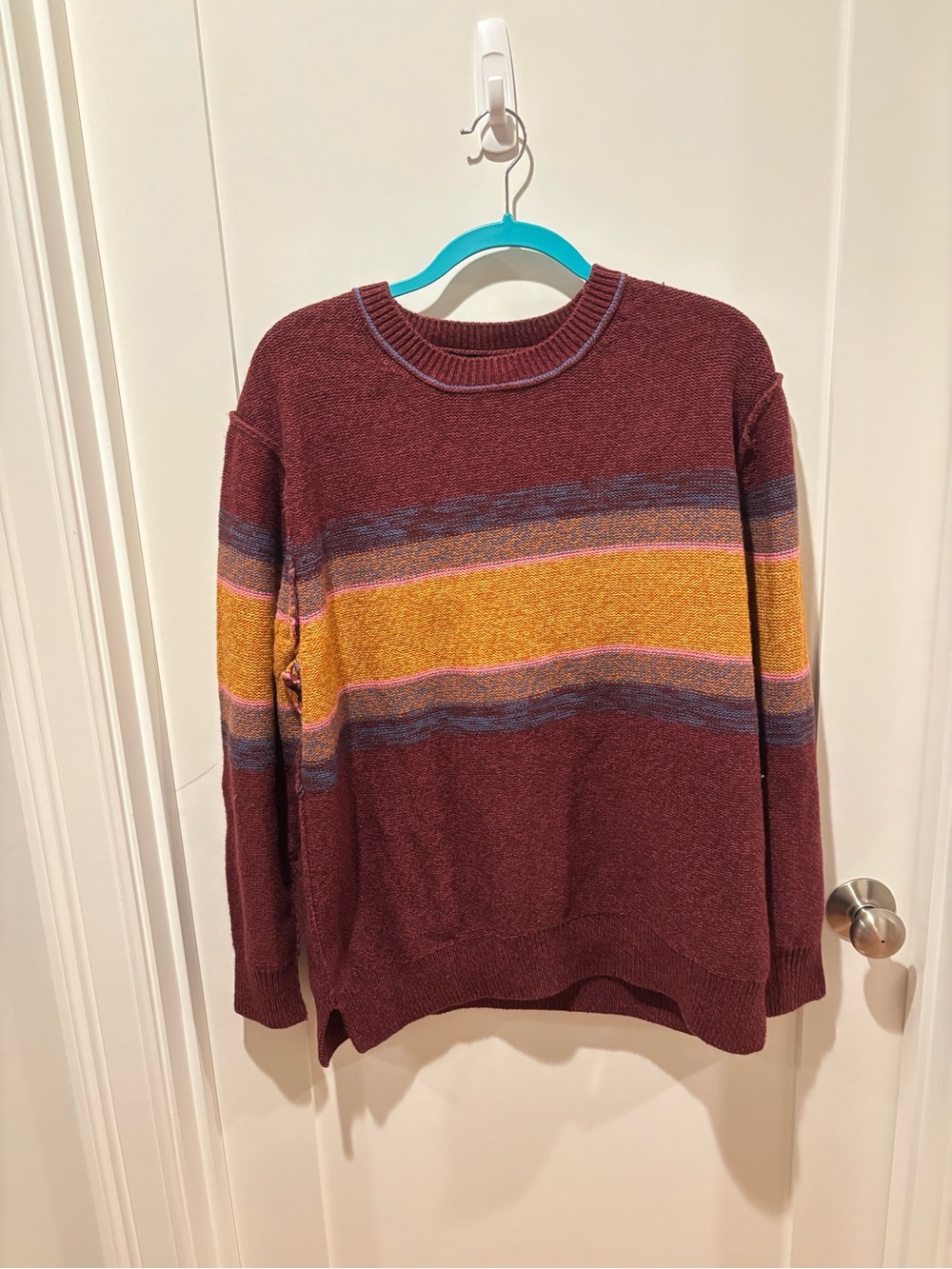 BDG Striped Crewneck Sweater L